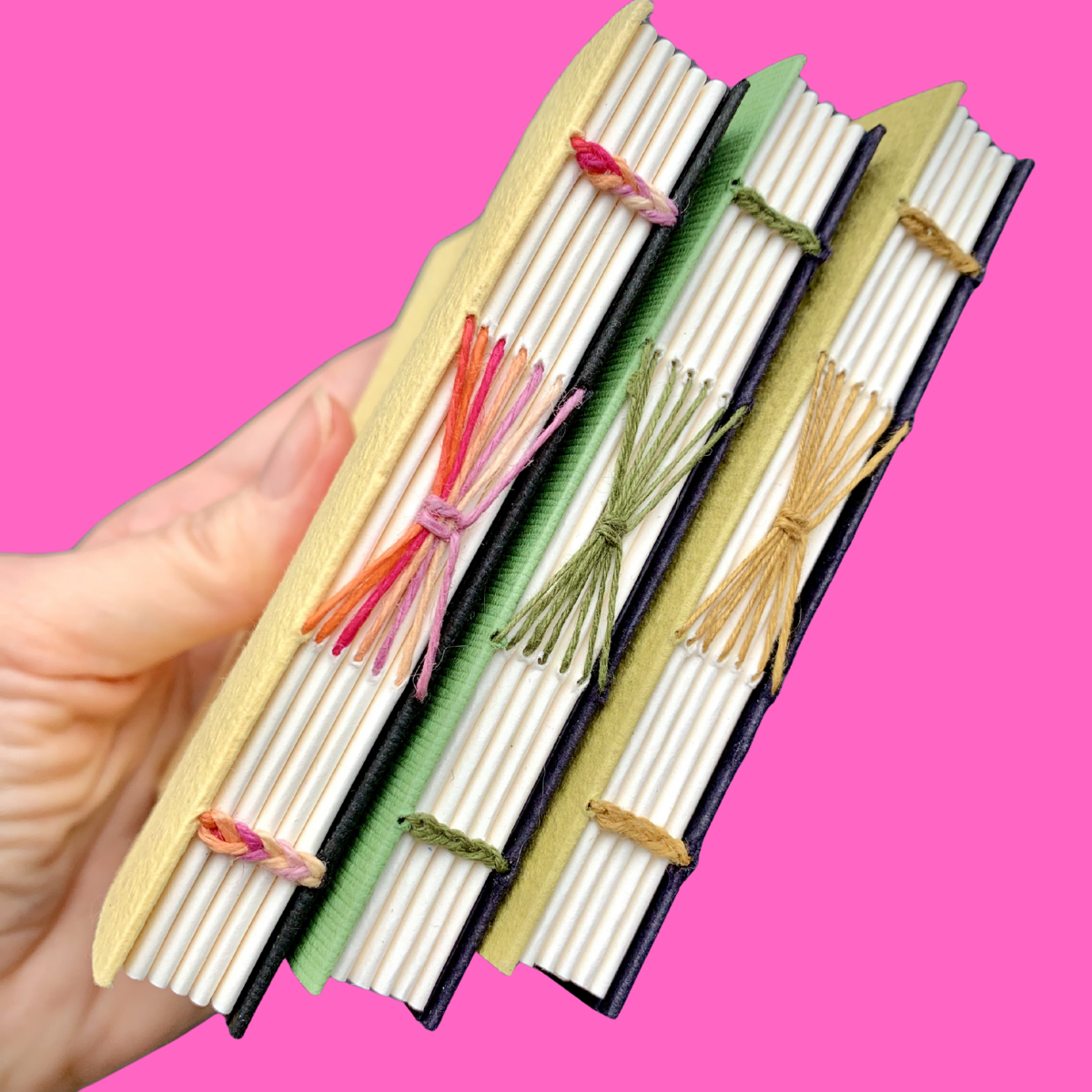 Bookbinding - Starburst Stitch!