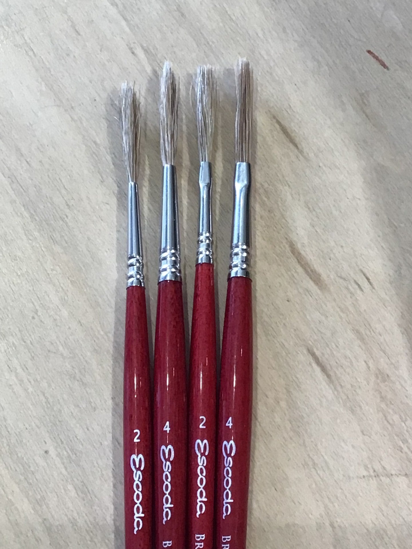 Escoda Bravo Long Hair Brushes