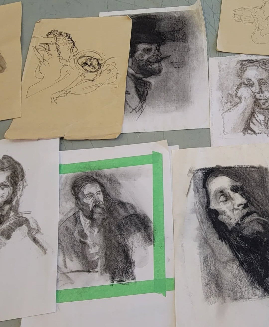GSA Portrait Drawing Class