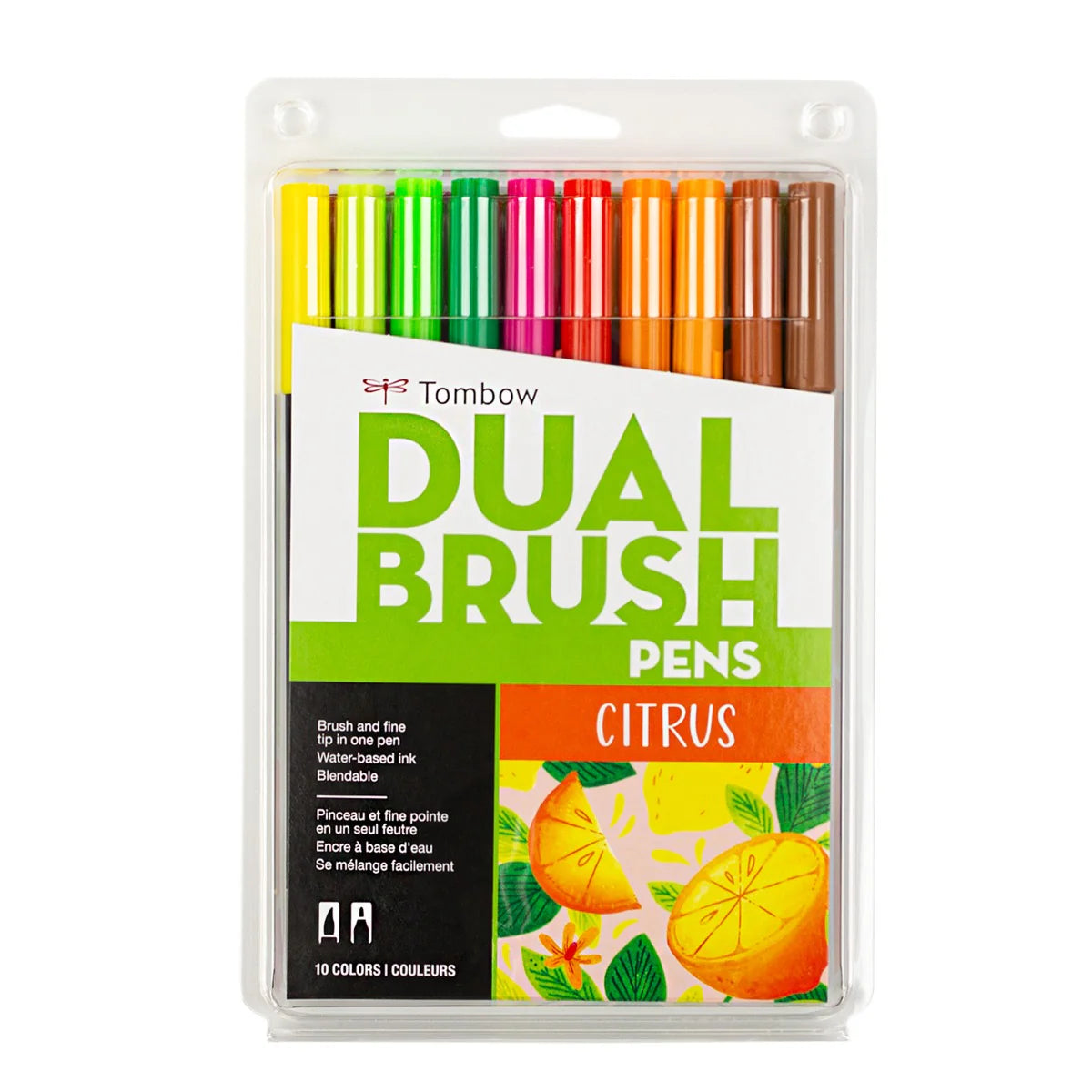 Tombow Dual Brush Marker Sets (10 Pack) - Wyndham Art Supplies