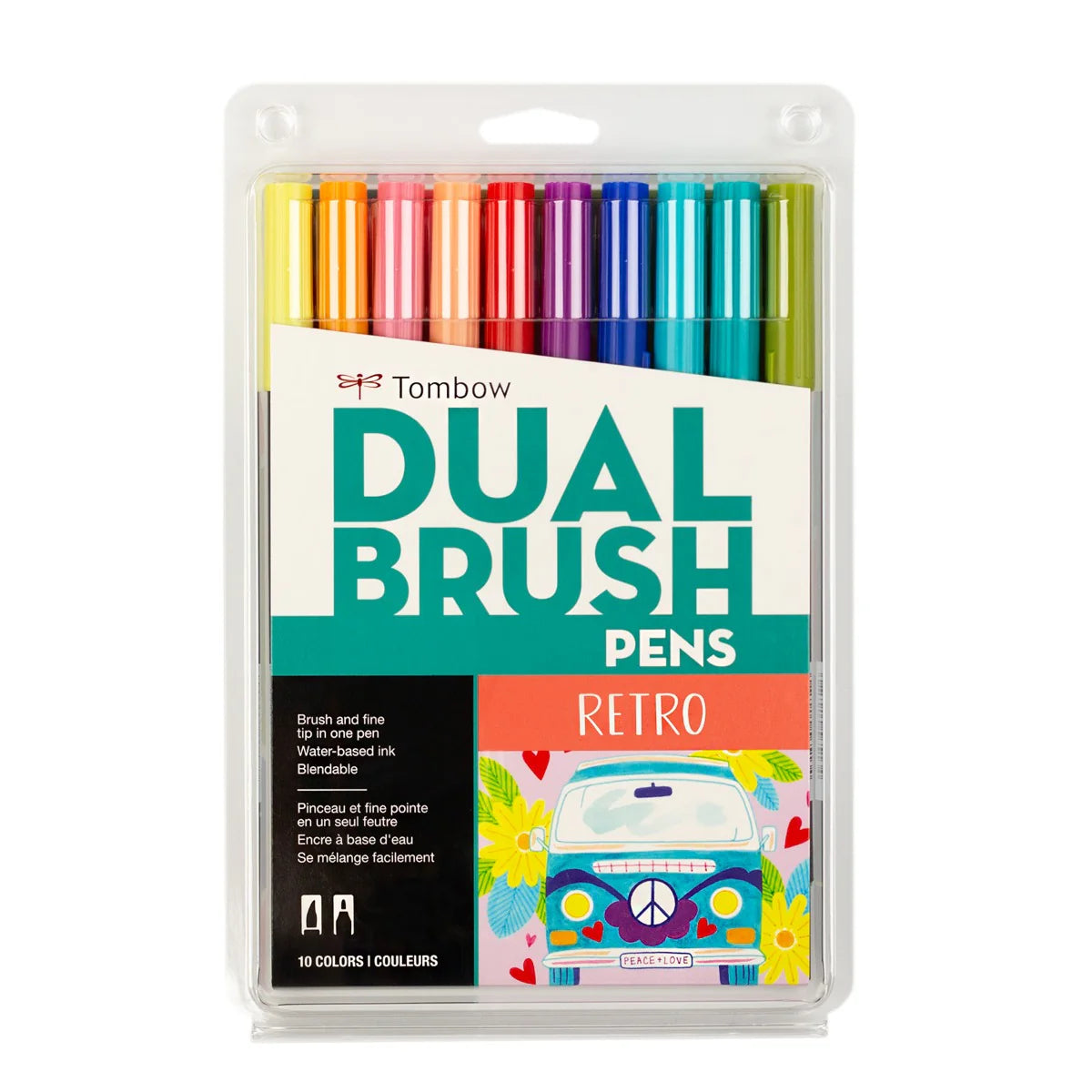 Tombow Dual Brush Marker Sets (10 Pack) - Wyndham Art Supplies