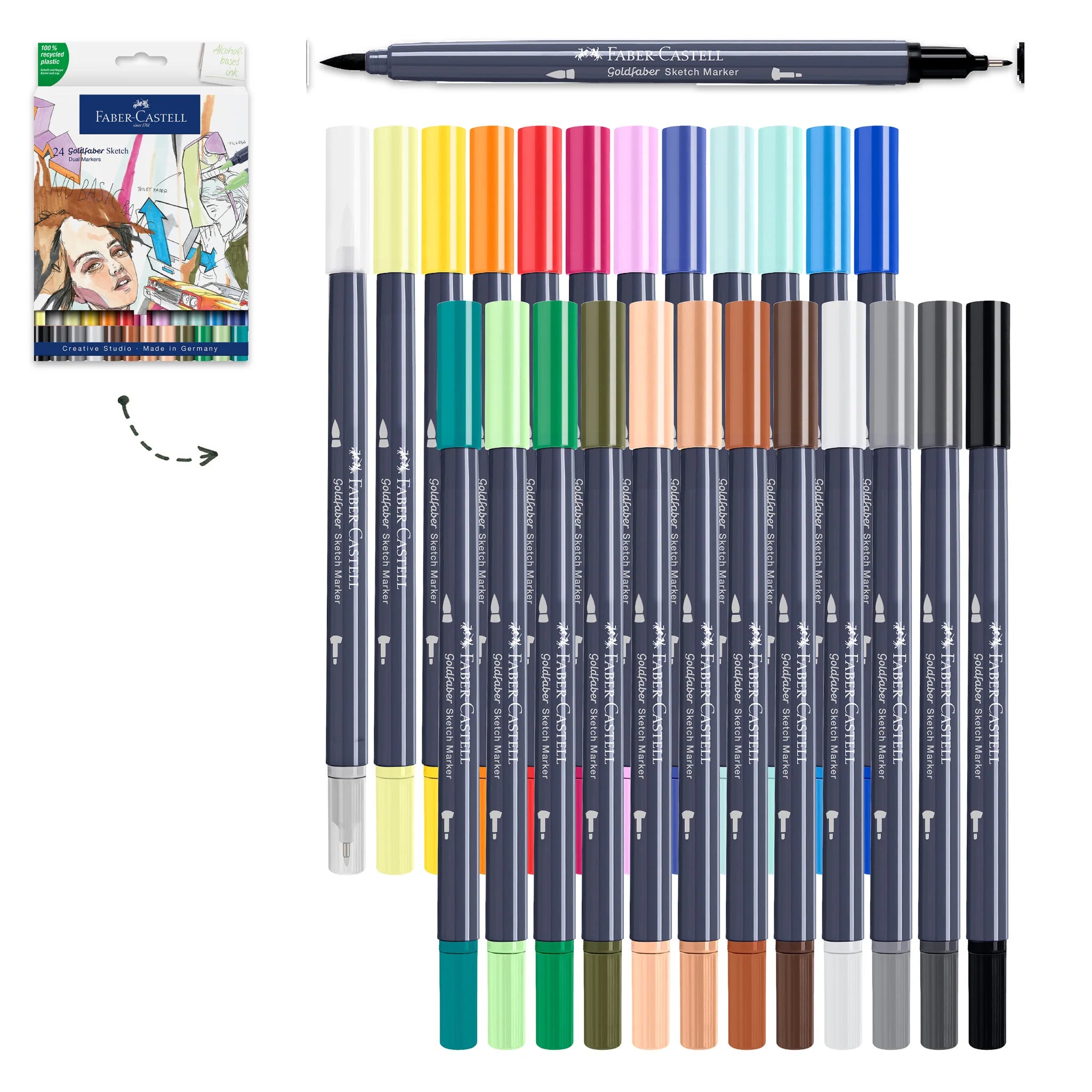 Goldfaber Sketch Alcohol Based Marker Sets