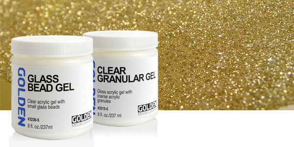 Golden Gel with Aggregates - Wyndham Art Supplies