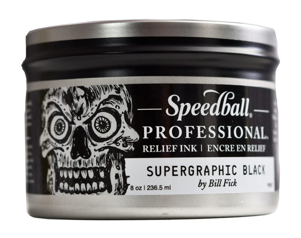 Speedball Pro Relief Ink Black - Wyndham Art Supplies