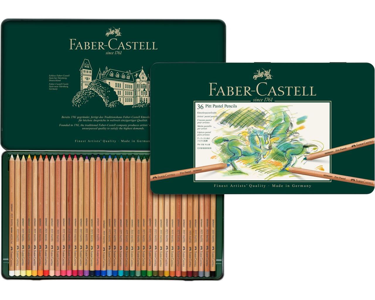 Faber-Castell Pitt Pastel Pencil Sets