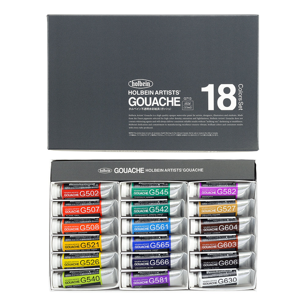 Holbein Designer Gouache Sets - Wyndham Art Supplies