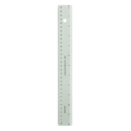 Ruler Plastic Shatter Resistant 12"