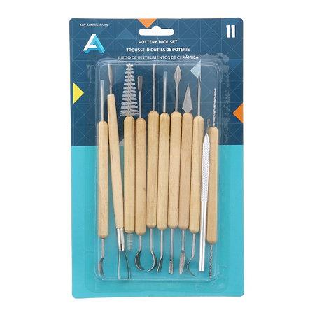 11-Piece Pottery Tool Set - Wyndham Art Supplies