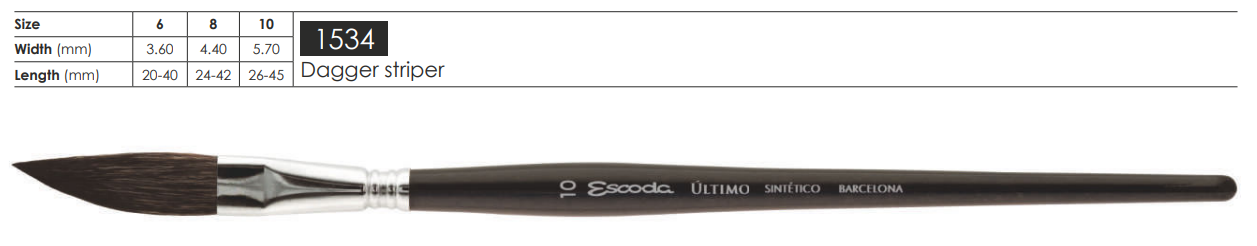 Escoda Speciality Brushes - Wyndham Art Supplies