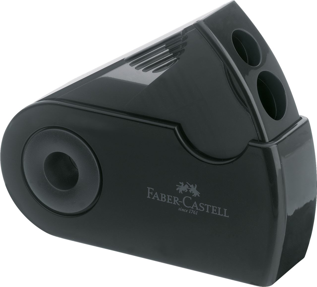 Faber Castell Sleeve Twin Sharpener Black - Wyndham Art Supplies