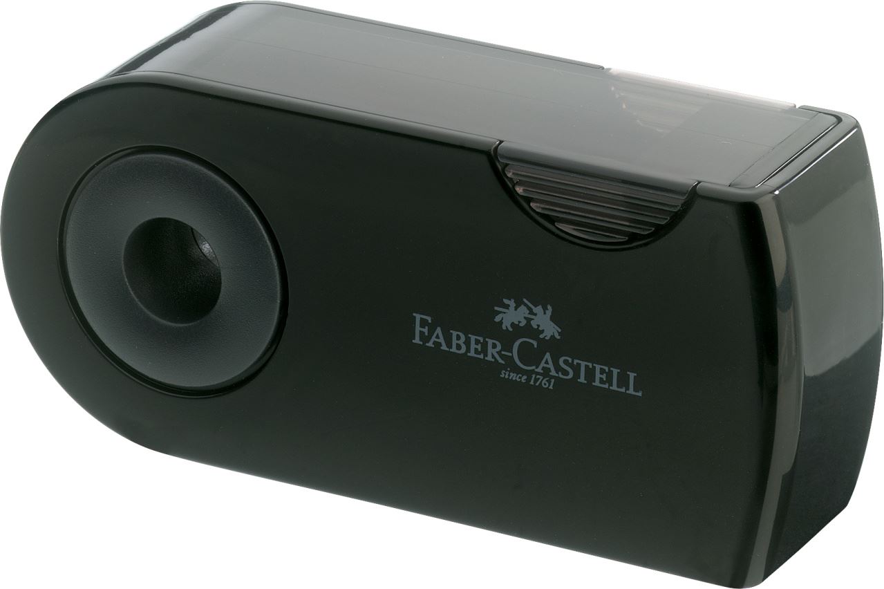 Faber Castell Sleeve Twin Sharpener Black - Wyndham Art Supplies