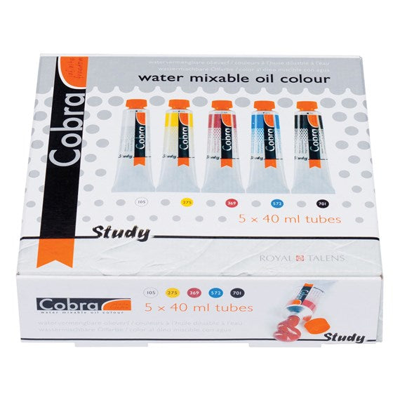 Royal Talens Cobra Water-Mixable Oil Sets