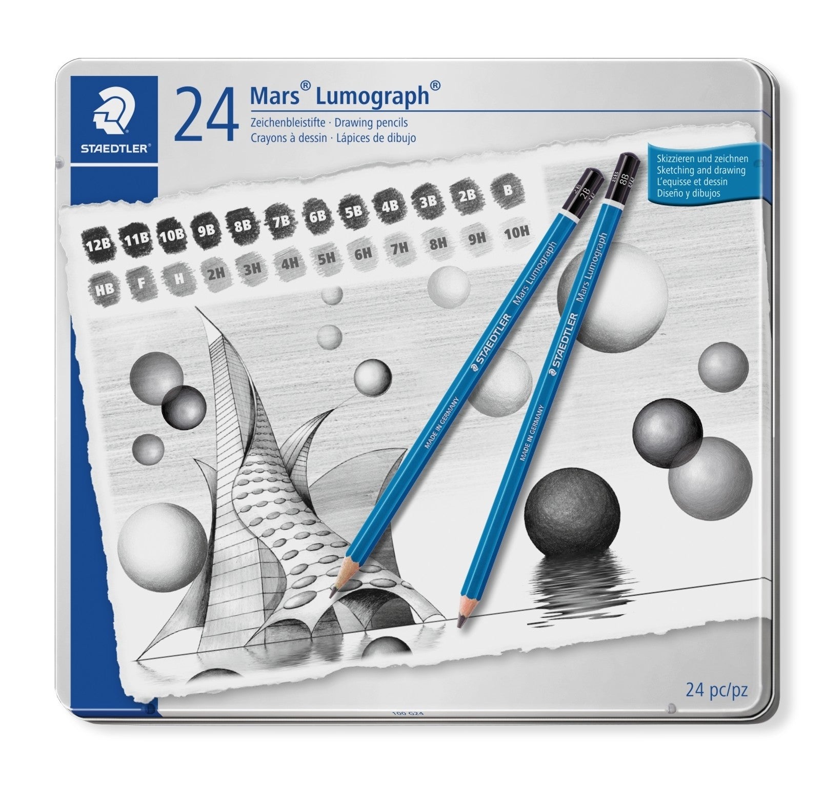 Staedtler Lumograph Pencil Set - Wyndham Art Supplies