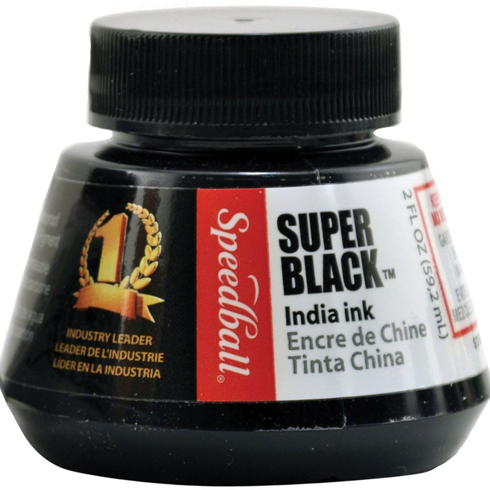 Speedball Superblack India Ink - Wyndham Art Supplies