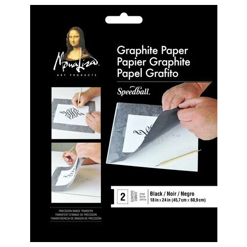 Mona Liza Graphite Transfer Paper 2-pack - Wyndham Art Supplies