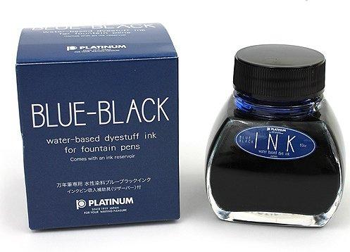 Platinum Ink Blue-Black 60ml - Wyndham Art Supplies