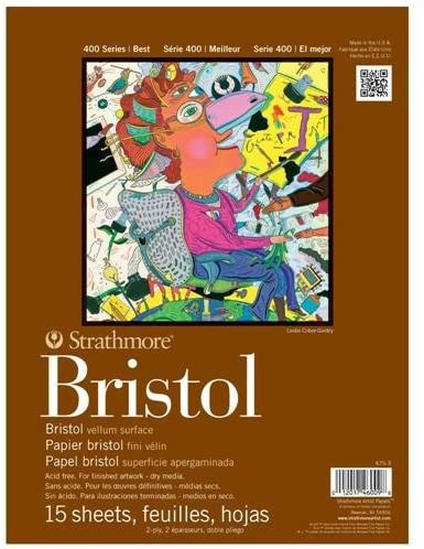 Strathmore Vellum Surface Bristol Pad 11x14