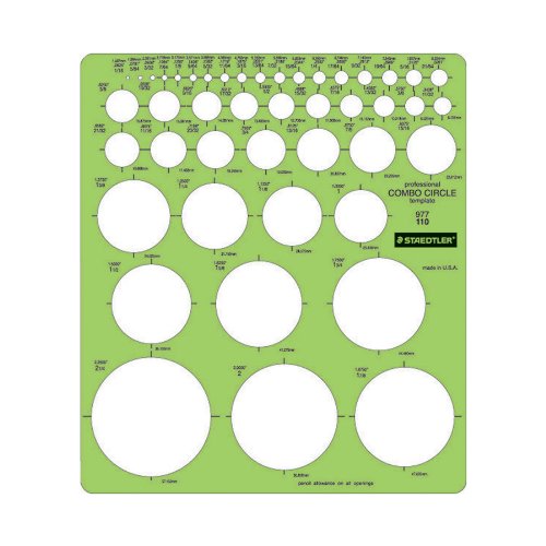 Template Combo Circle - Wyndham Art Supplies