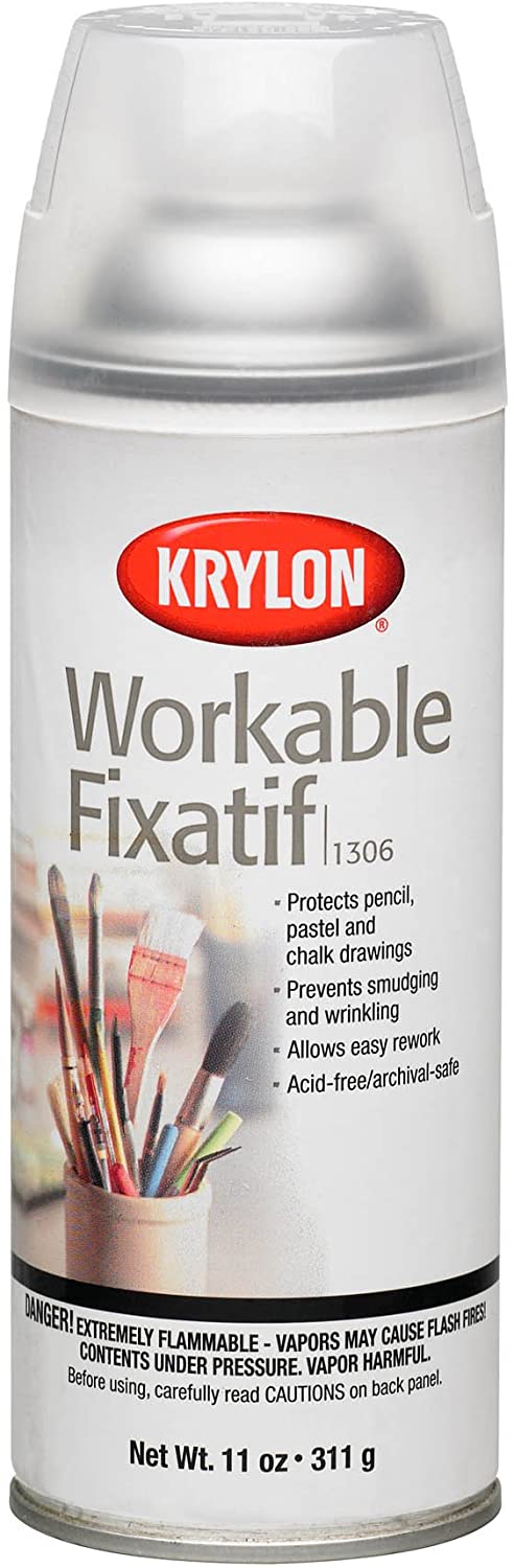 KRYLON Workable Fixative 12oz - Wyndham Art Supplies