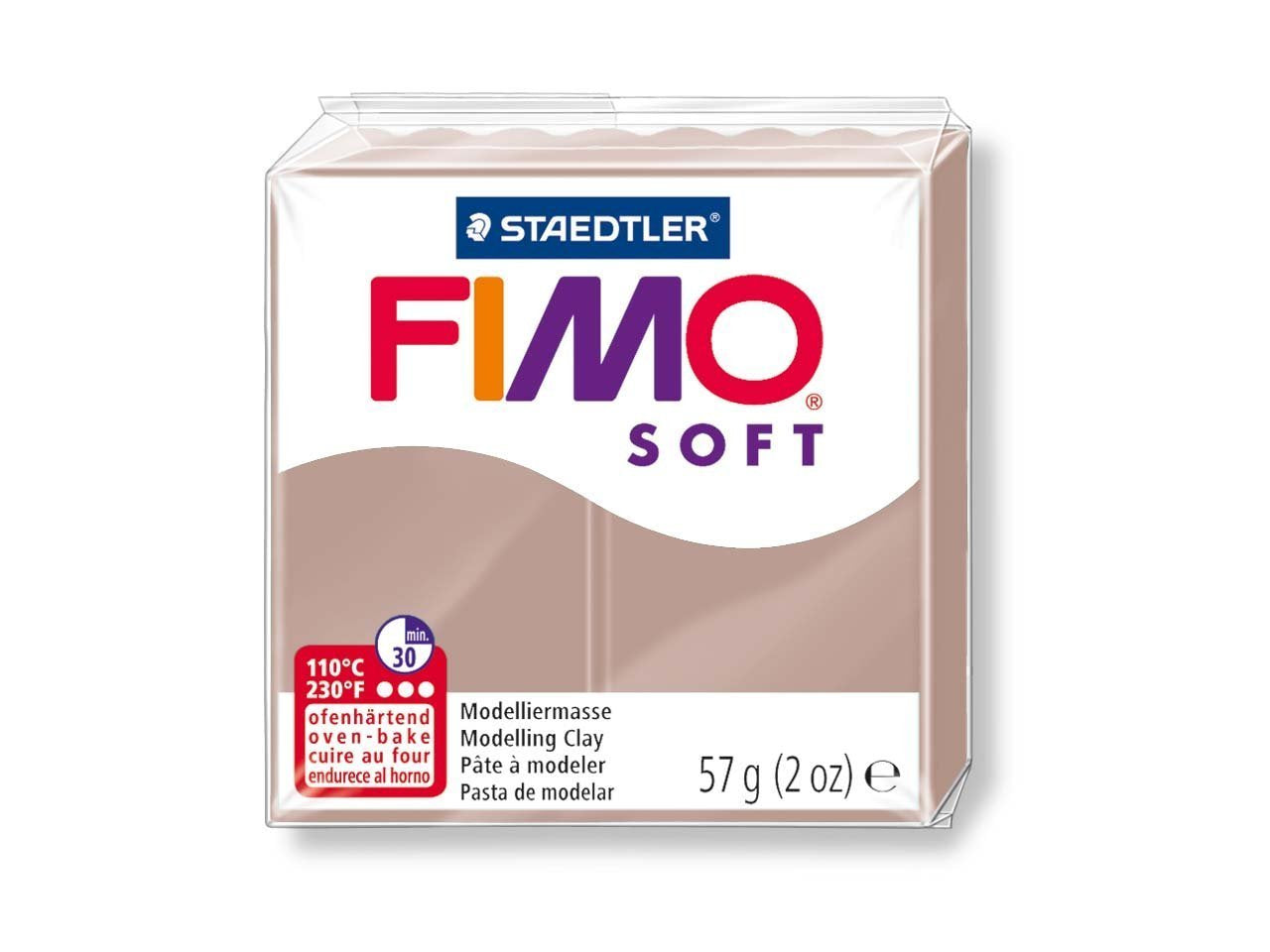 FIMO Soft Serie Polymer Clay, Emerald, Nr. 56, 57g 2oz, Oven