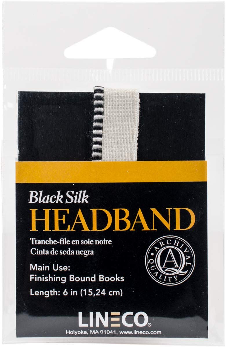 Headband Silk Black - Wyndham Art Supplies