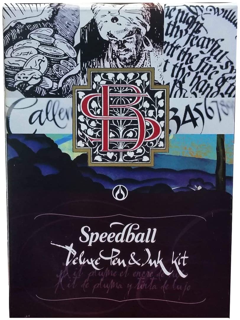 Speedball Deluxe Pen and Ink Set