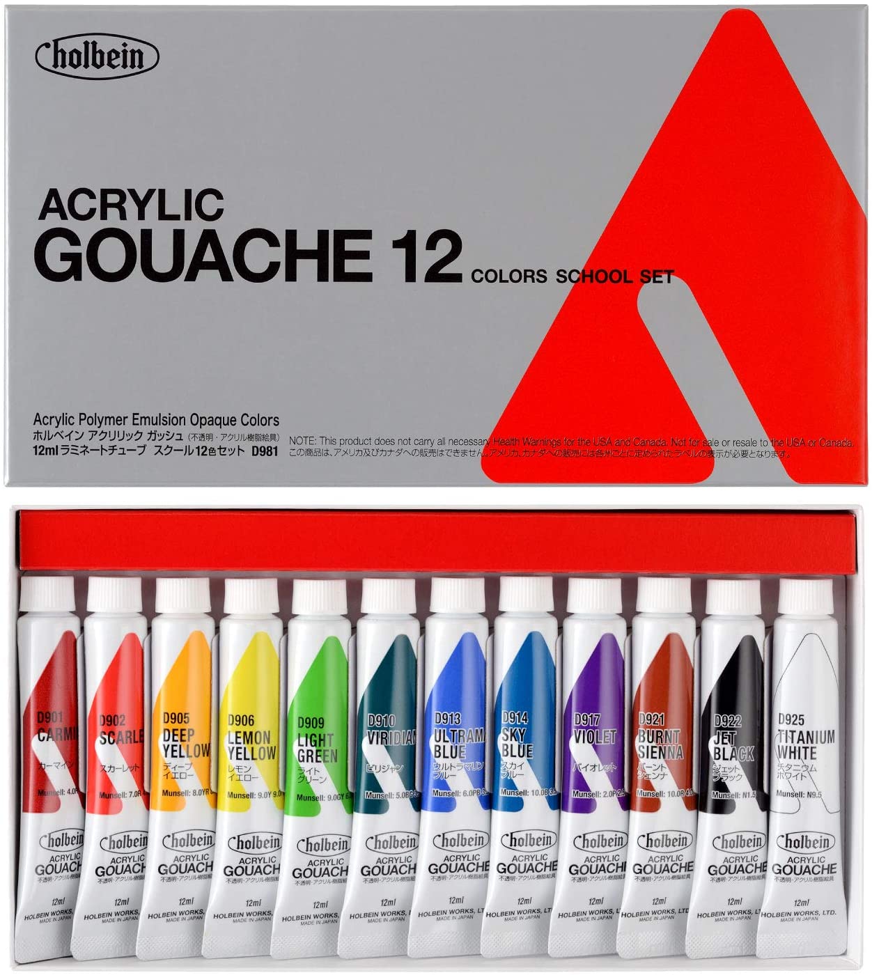 Holbein Acryla Gouache Sets