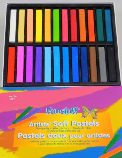 Soft Chalk Pastels 24 Pc – Hippie Crafter