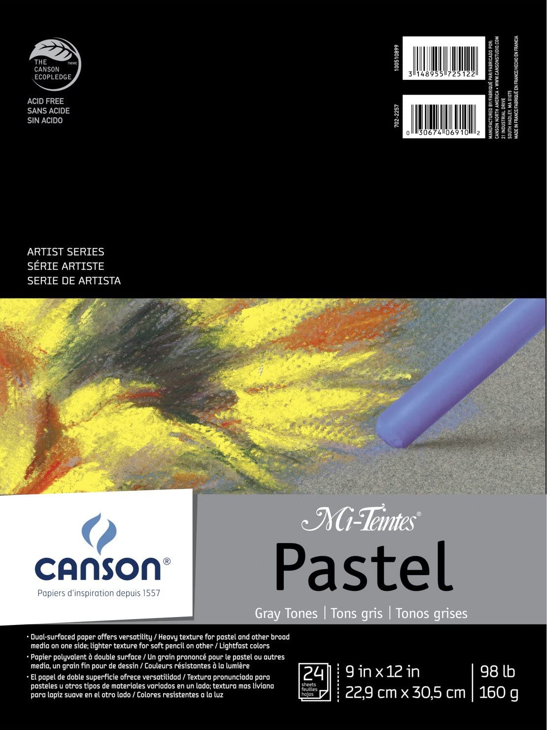 Canson Mi-Teintes Pastel Pads - Wyndham Art Supplies