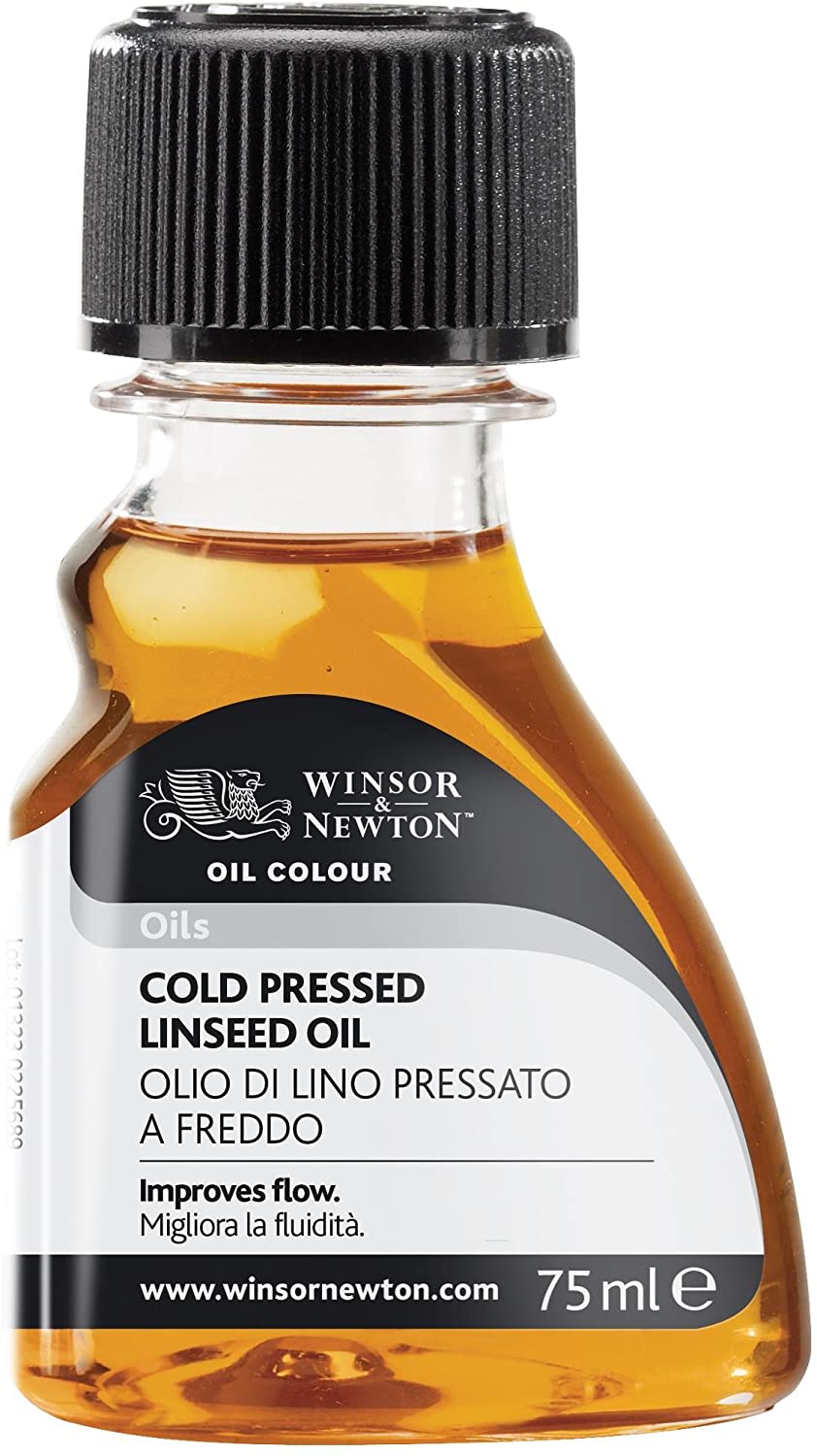 Winsor & Newton Cold Pressed Linseed Oil 75ml