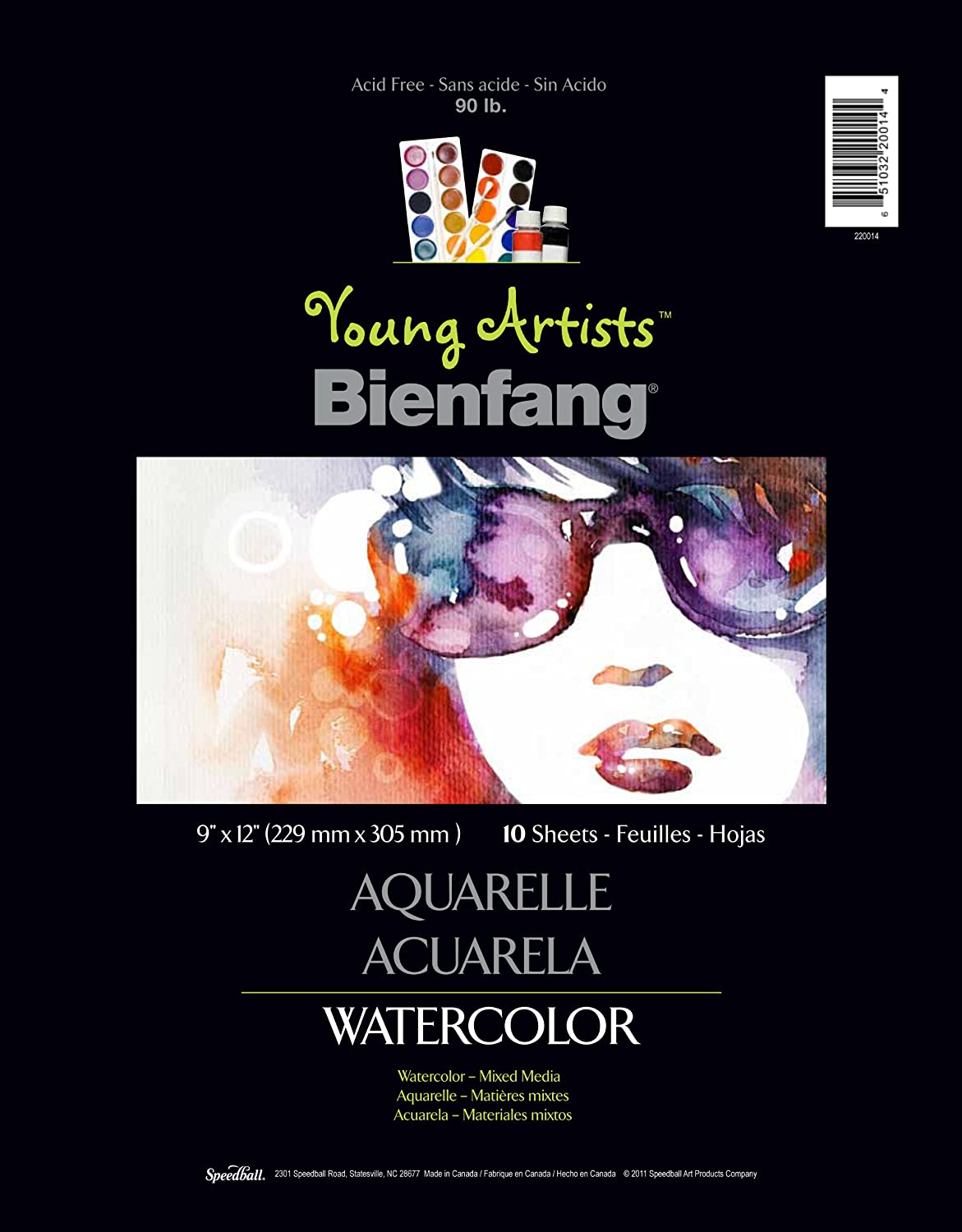 Bienfang Young Artists Watercolour pad 9x12