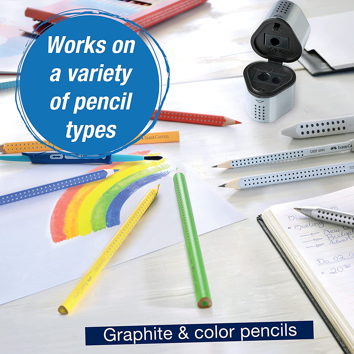 Faber-Castell Grip Trio Sharpener