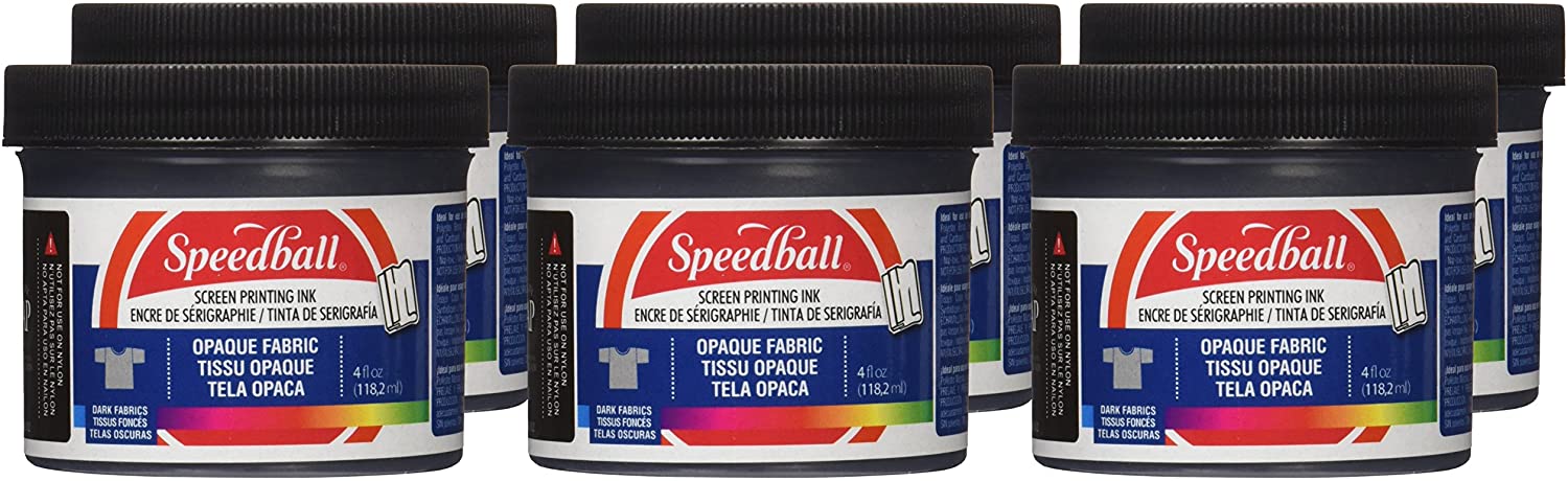 Speedball Opaque Fabric Screen Printing Starter Set