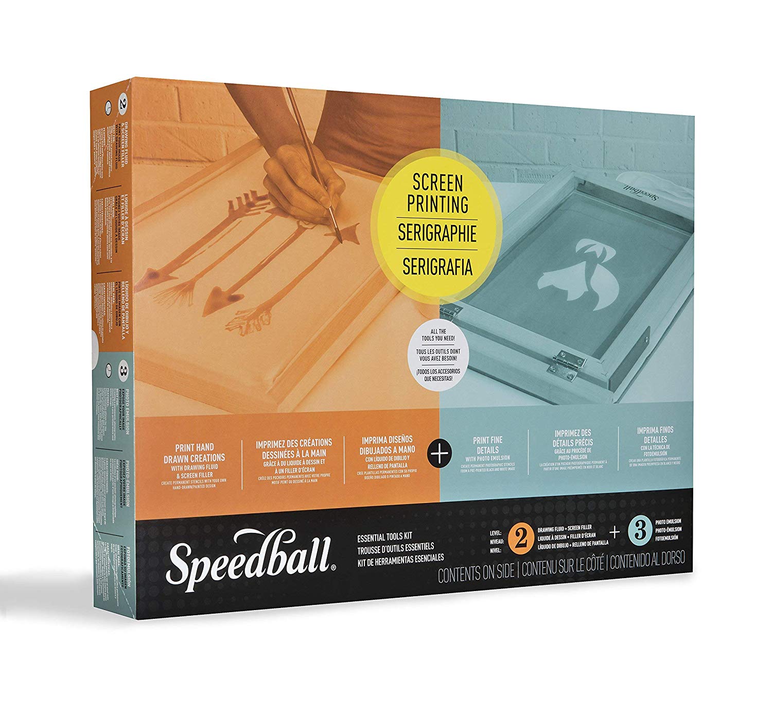 Speedball Fabric Screenprinting Tool Kit - Wyndham Art Supplies