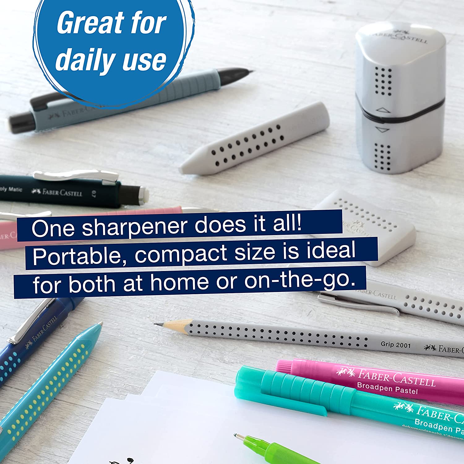 Faber-Castell Grip Trio Sharpener