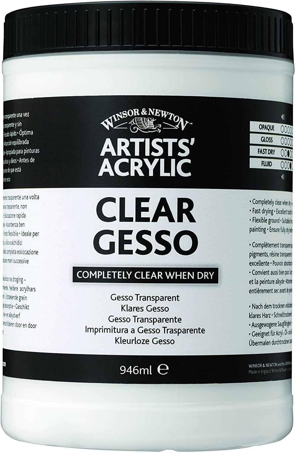 Winsor & Newton Clear Gesso