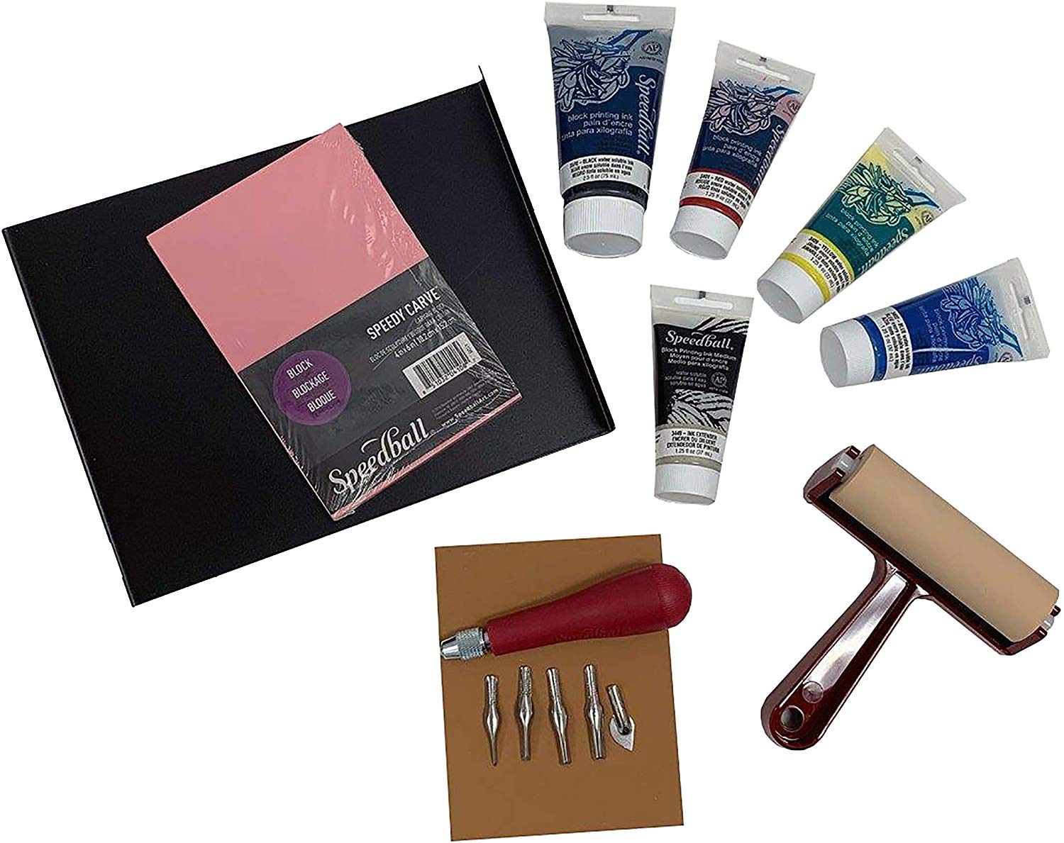 Speedball Deluxe Block Printing Kit - Wyndham Art Supplies