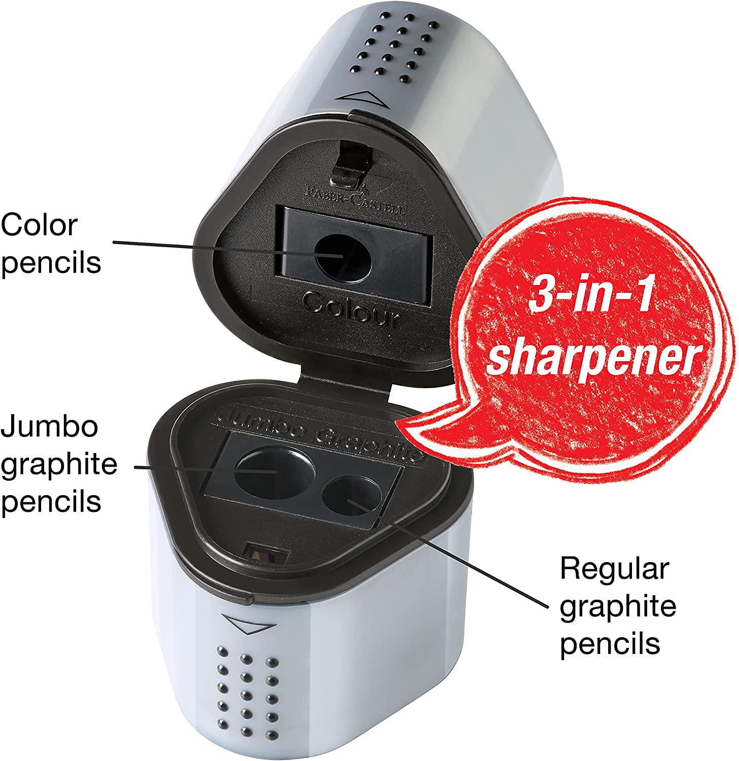 Faber-Castell Grip Trio Sharpener