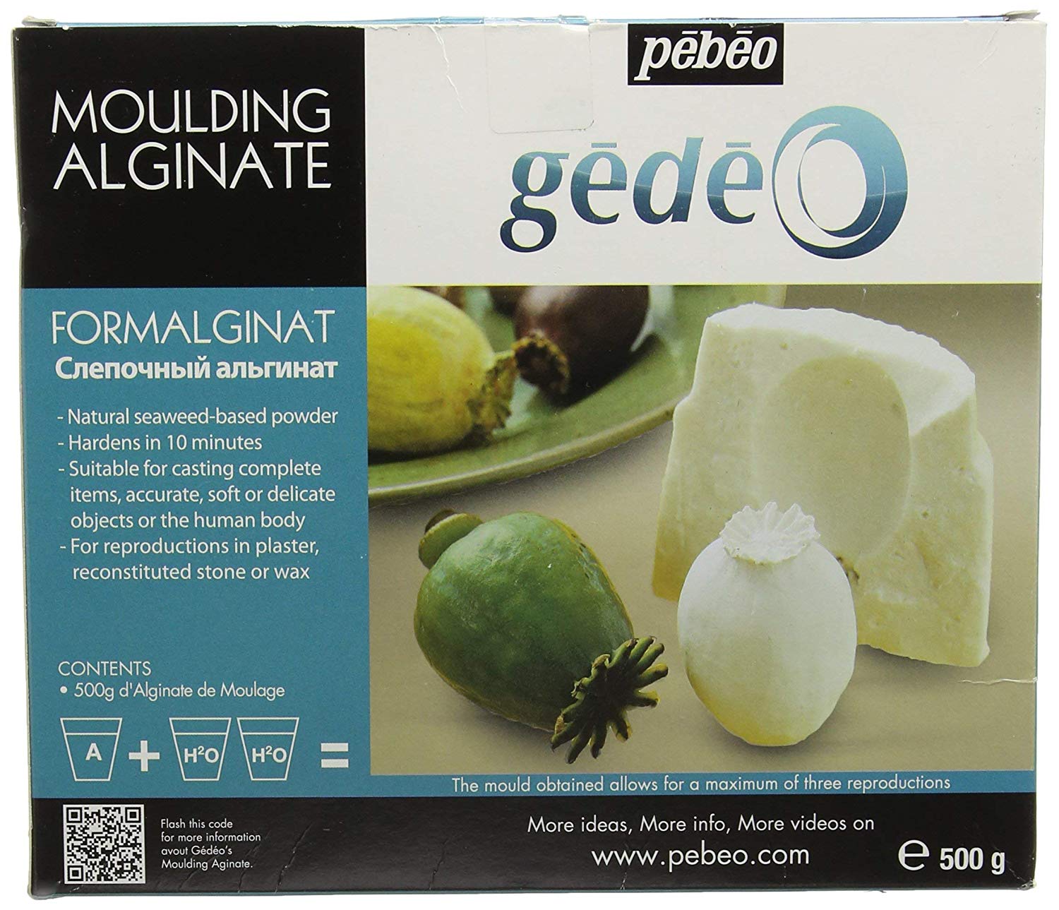 Gedeo Moulding Alginate, 500g - Wyndham Art Supplies