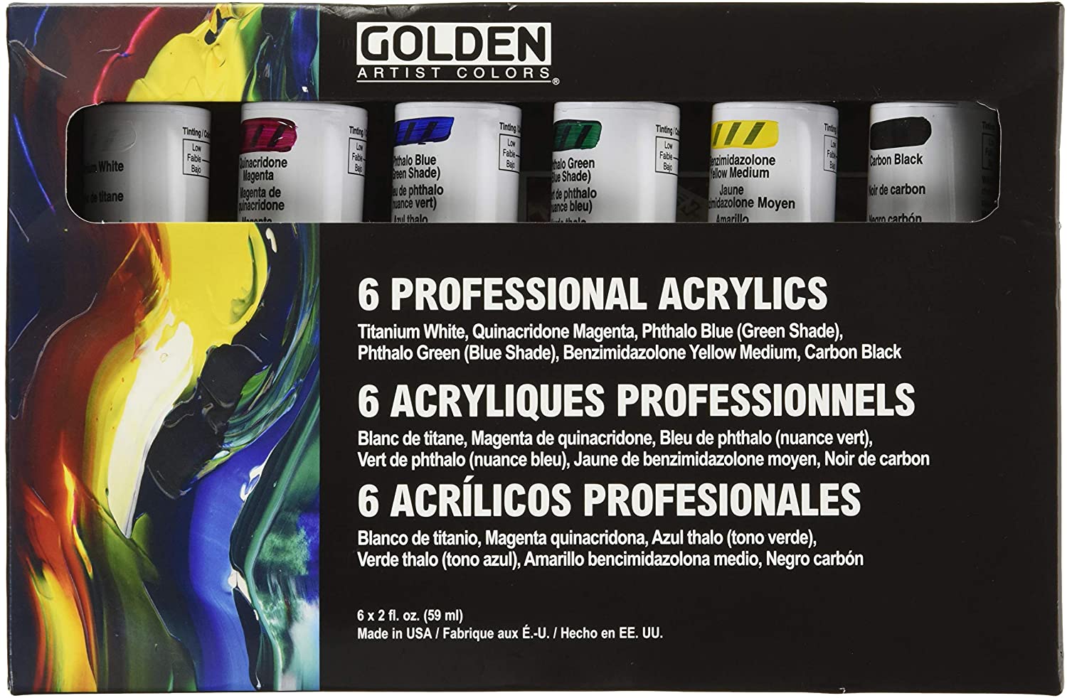 Golden Heavy Body Acrylic Paint Sets