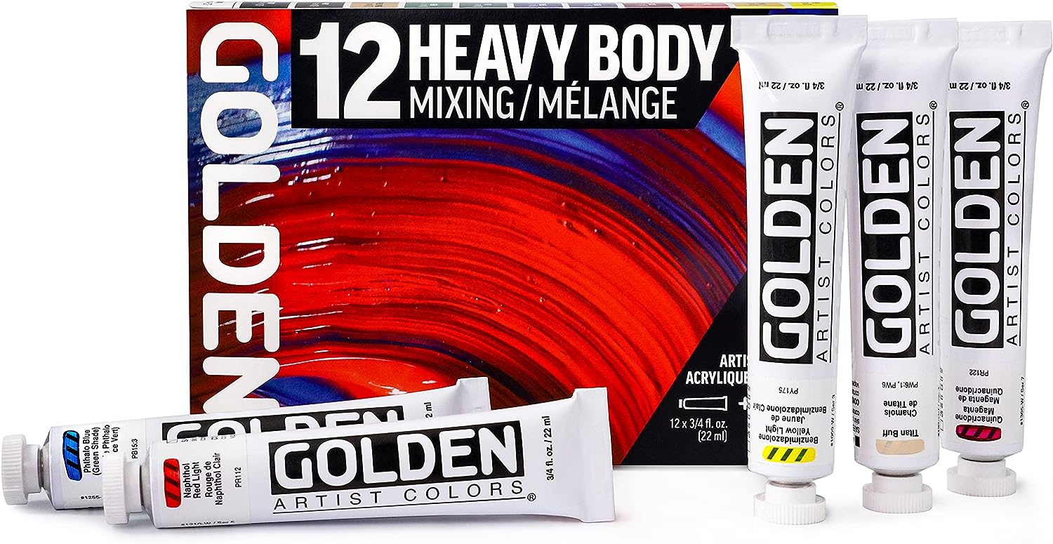 Golden Heavy Body Acrylic Paint Sets