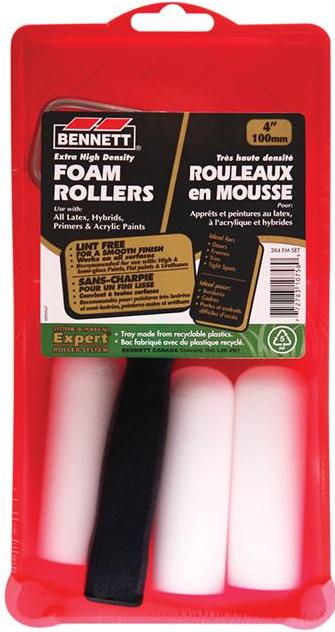 FOAM ROLLER & TRAY SET 4" - Wyndham Art Supplies
