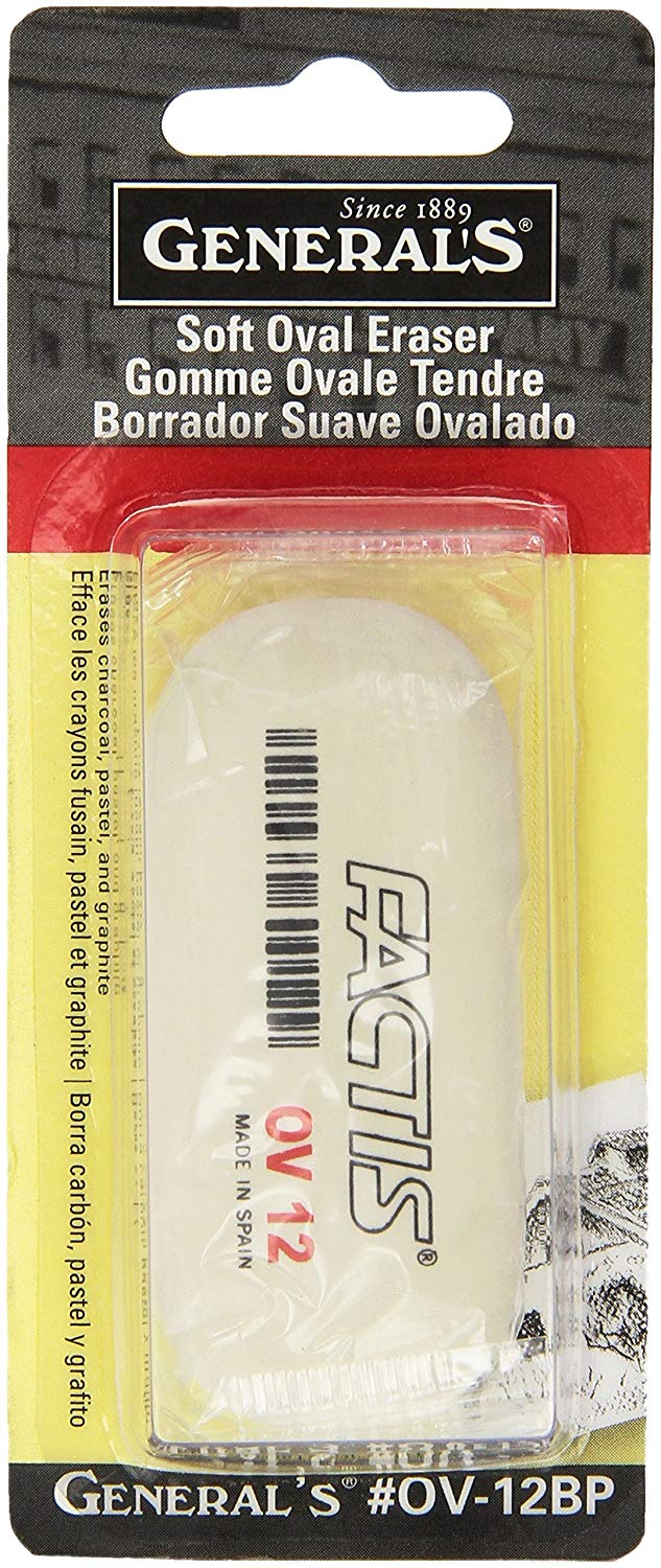 General Factis Oval Eraser - Wyndham Art Supplies