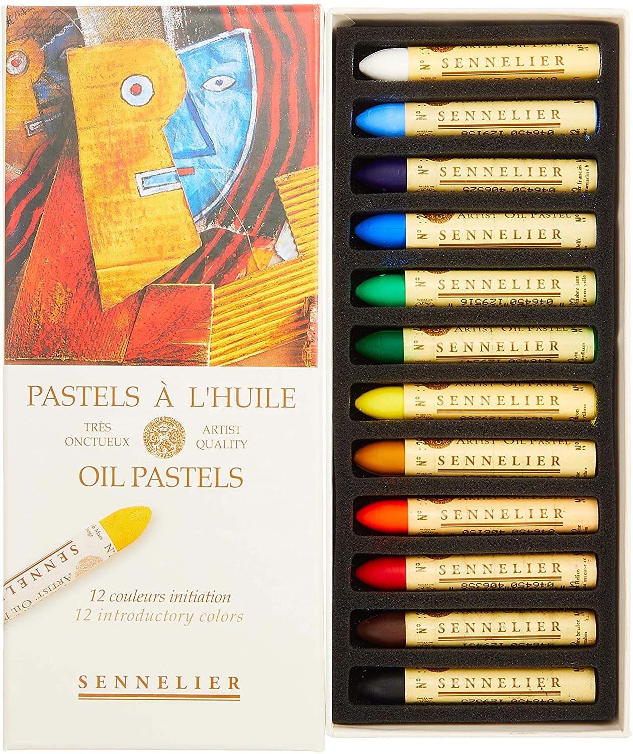 Sennelier 24 Color Oil Pastel Set