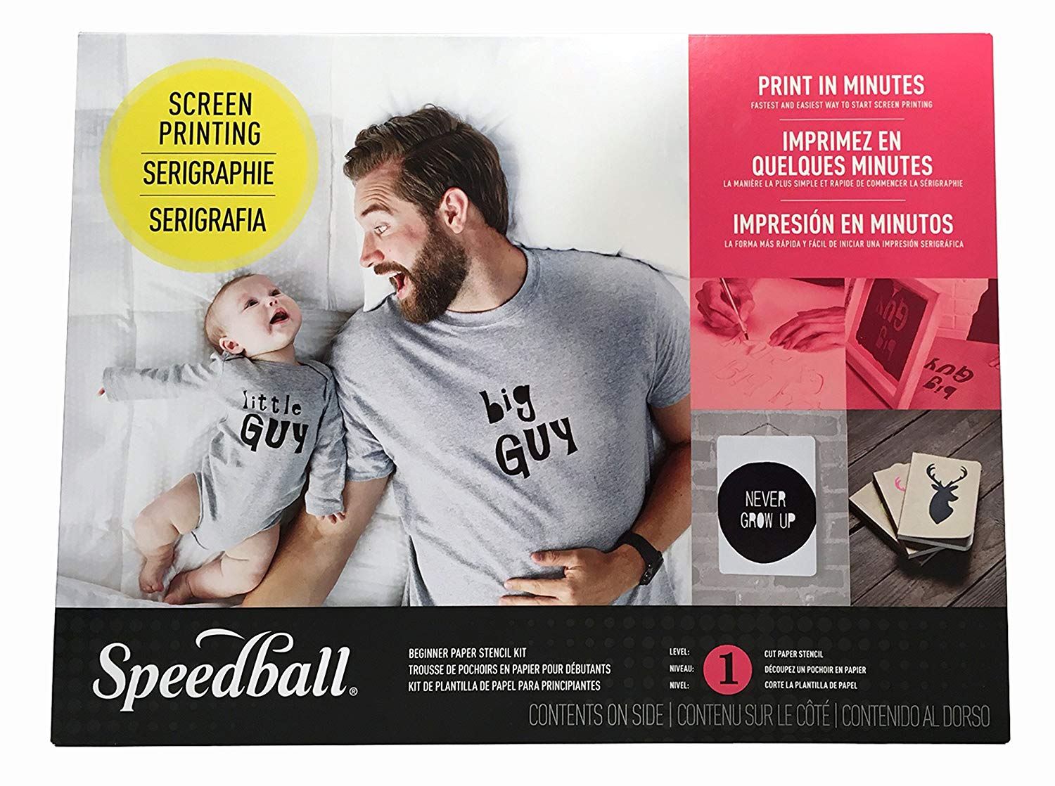 Speedball Paper Stencil Screenprinting Kit - Wyndham Art Supplies