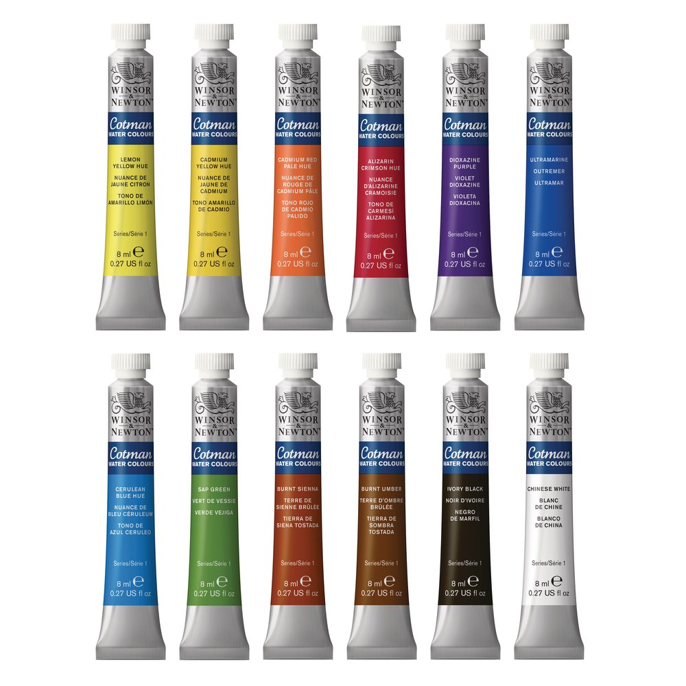 Winsor & Newton Cotman Watercolor Tube Sets