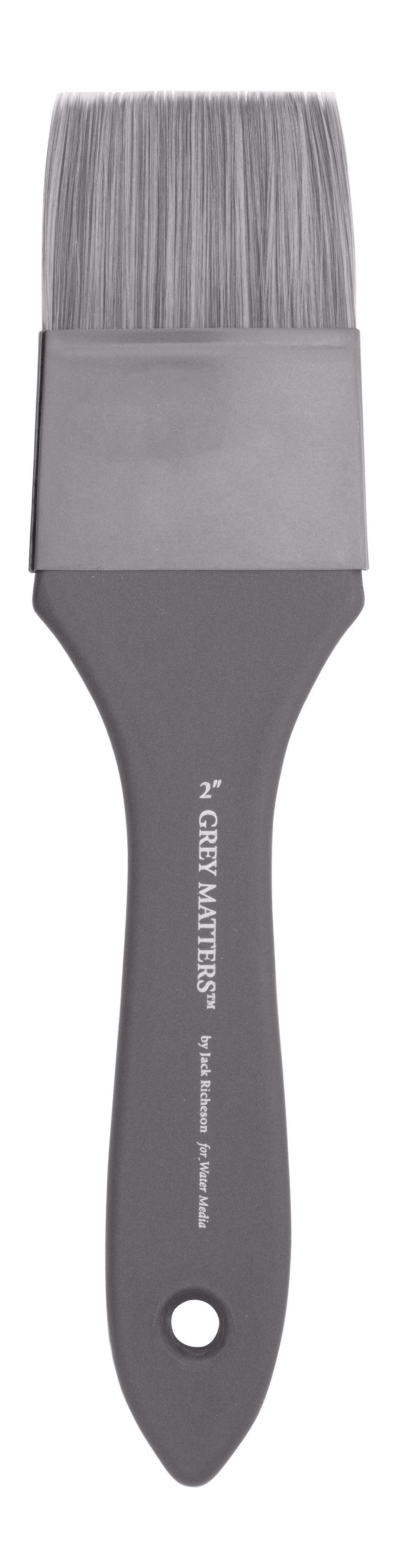 Grey Matters Synthetic Flat Watercolour Brush