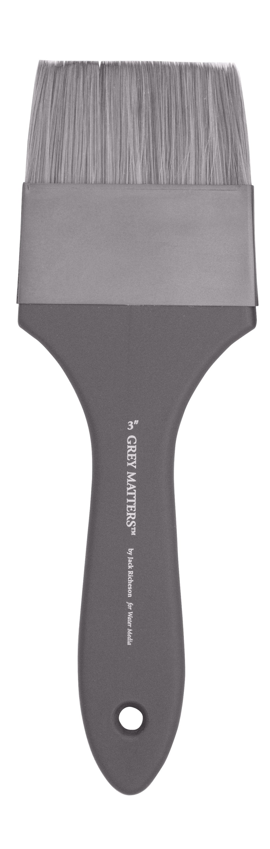Grey Matters Synthetic Flat Watercolour Brush