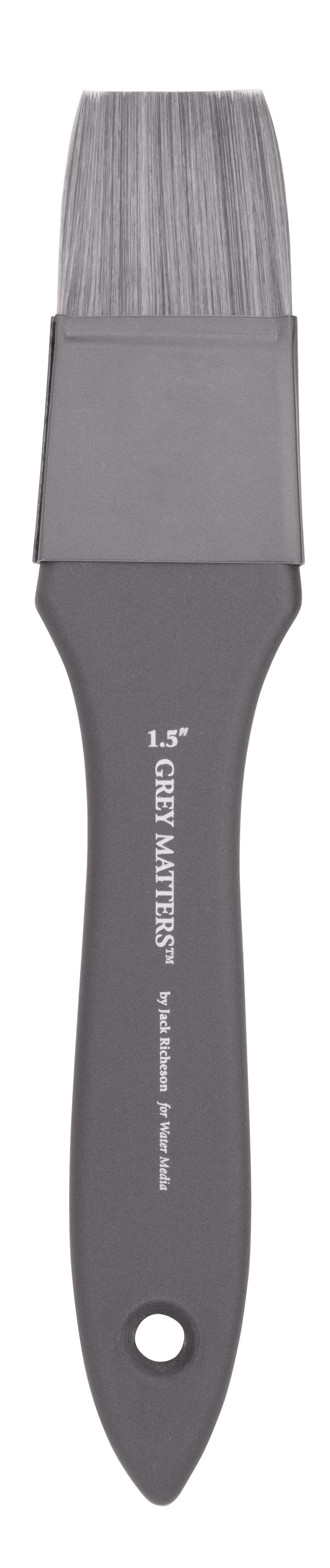 Grey Matters Synthetic Flat Watercolour Brush