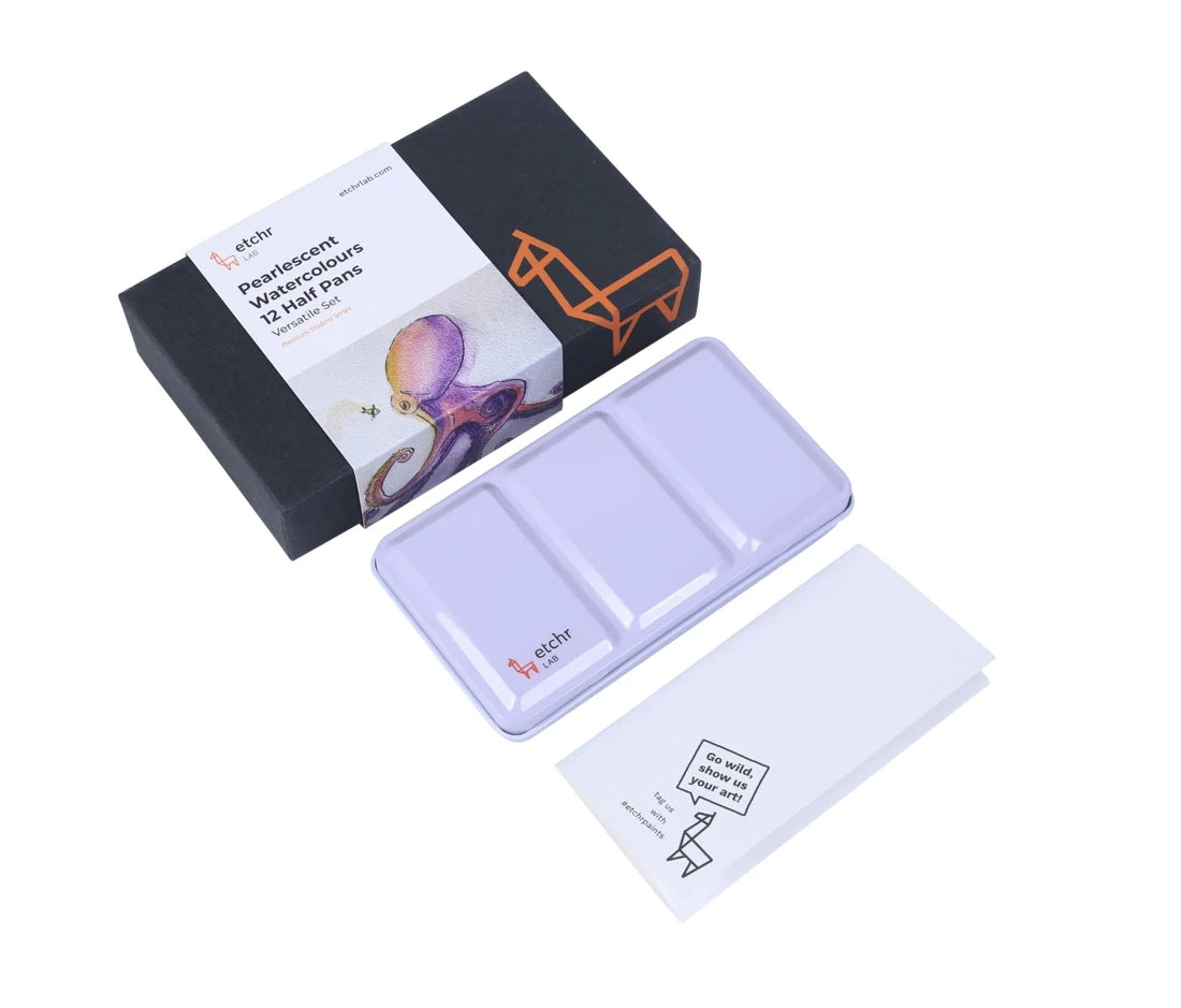 etchr Pearlescent Watercolour Sets